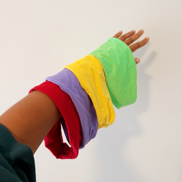 multicolor cotton headbands - Picture 2 of 3